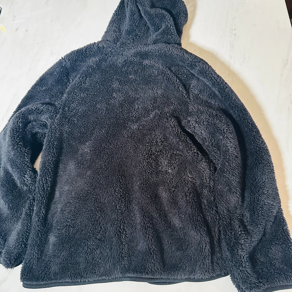 H & M Garfield Hoodie Plush Youth Large Black Full Zip US 20 - Picture 5 of 8